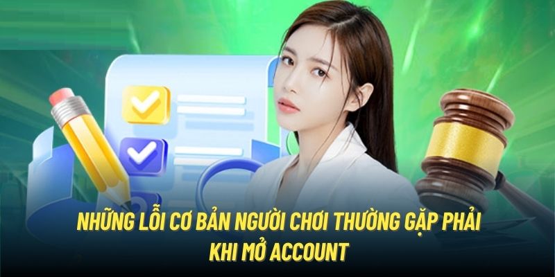 Đăng Ký OK365 - Điều Kiện Để Nhập Cuộc Giải Trí Dễ Dàng Những lỗi cơ bản người chơi thường gặp phải khi mở account